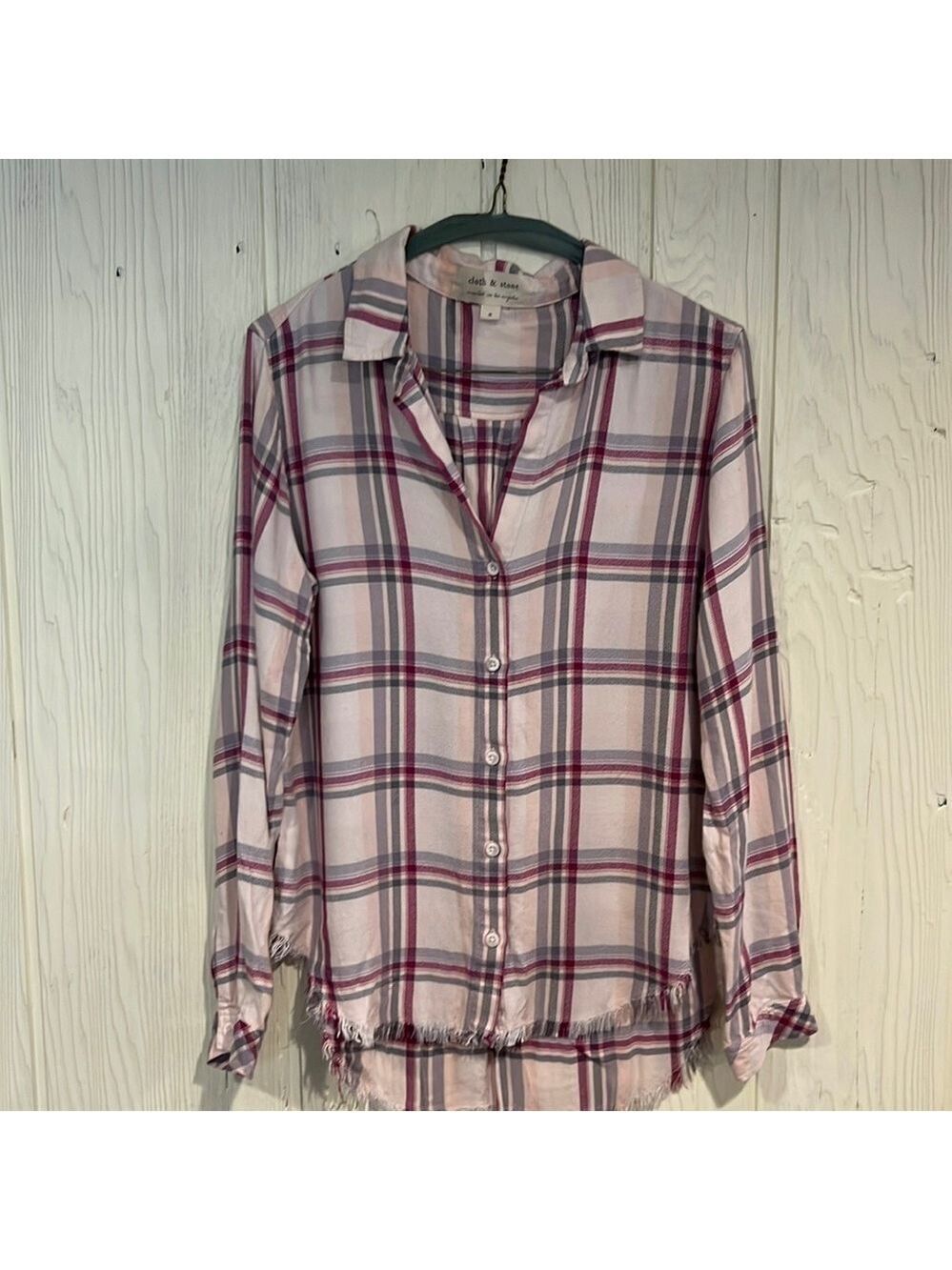 Cloth & Stone Long Sleeve Button Up Blouse Small